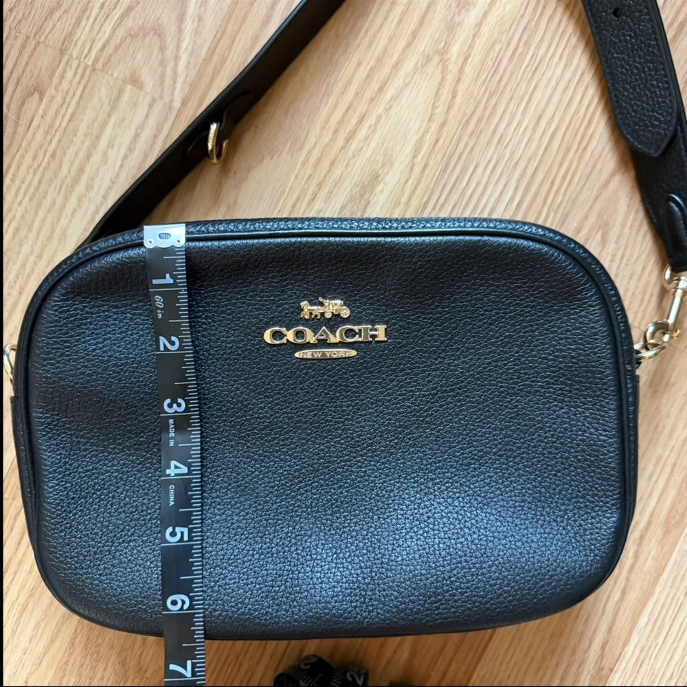 Jamie Leather Crossbody Camera Bag | Coach - Picture 9 of 16